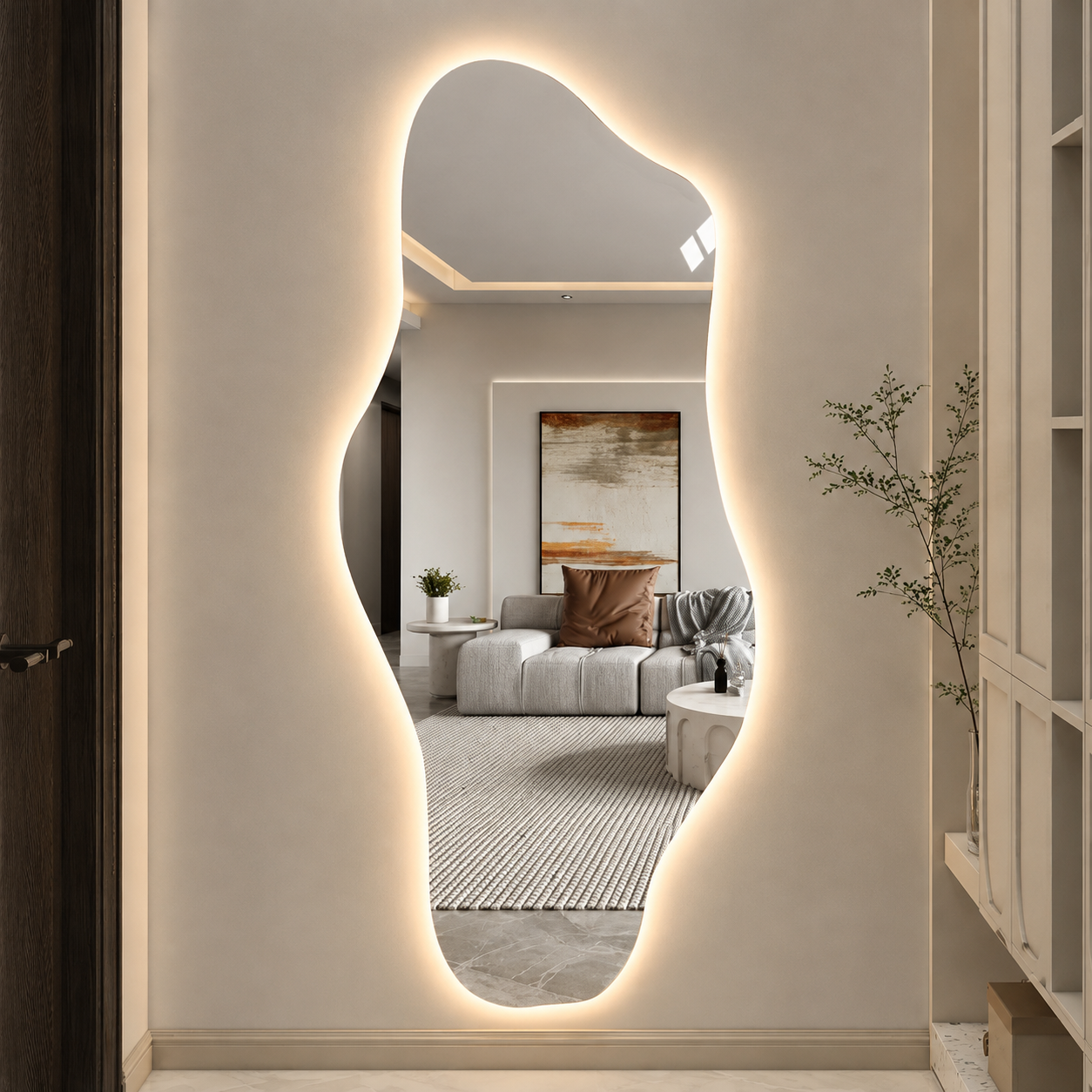 Elegant Decorative Frame Wall Mirror