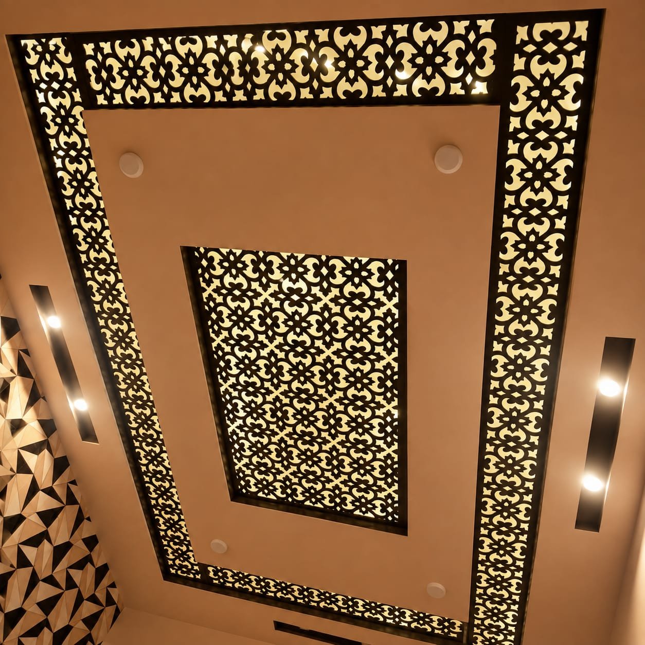 CNC Jali Design in Karachi | Custom CNC Jaali Panel Rs:220 per sqr feet 9mm zrk sheet